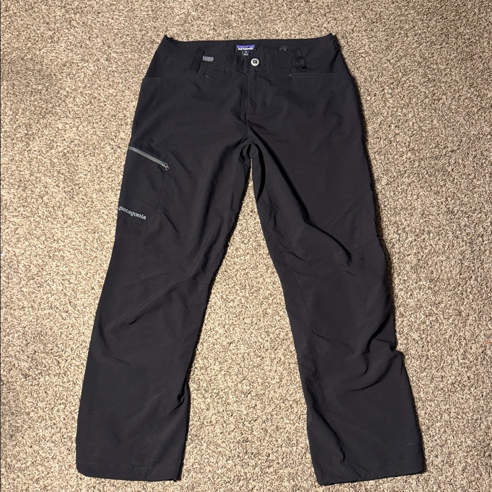 Patagonia Women’s Hiking Pants Black Size 10 Outdoor Travel
